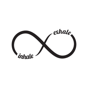 Just Breathe - naljepnica za zid