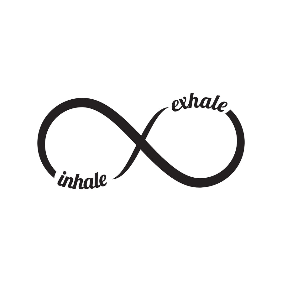 Just Breathe - naljepnica za zid