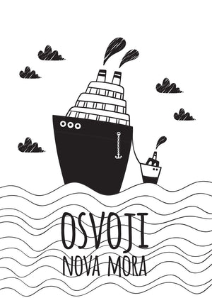 Komplet Ilustracija Za Dječju Sobu - Ocean Wishes - Komplet Ilustracija Za Dječju Sobu, 3 Kom.