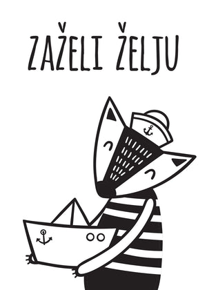 Komplet Ilustracija Za Dječju Sobu - Ocean Wishes - Komplet Ilustracija Za Dječju Sobu, 3 Kom.