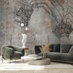 Architectural Art - Zidna Tapeta - Mural