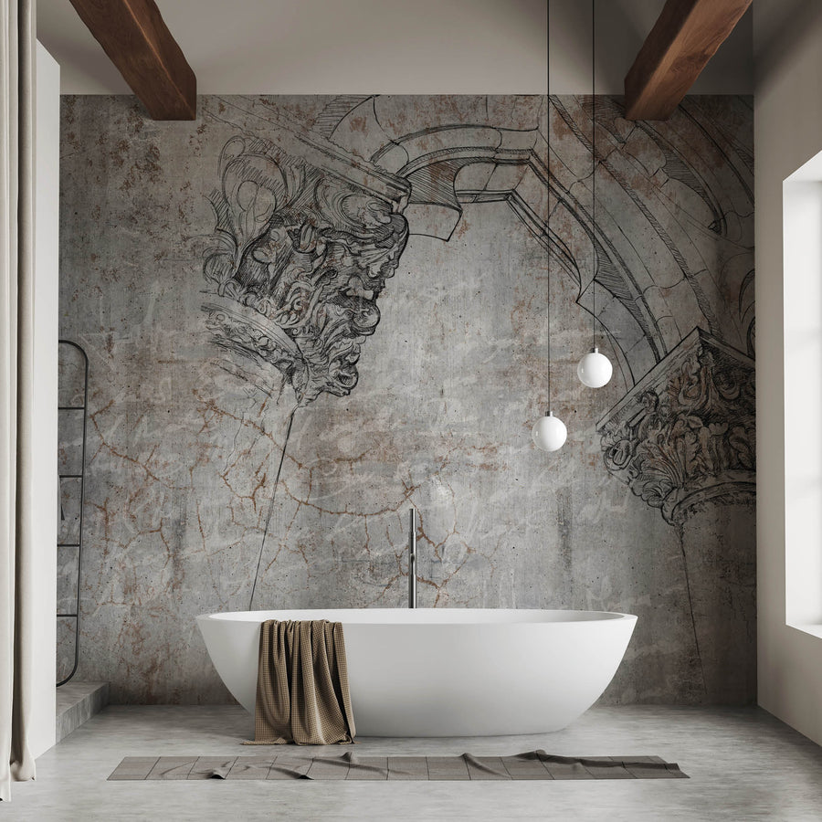 Architectural Art - Zidna Tapeta - Mural