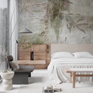 Olive Artscape - Zidna Tapeta - Mural
