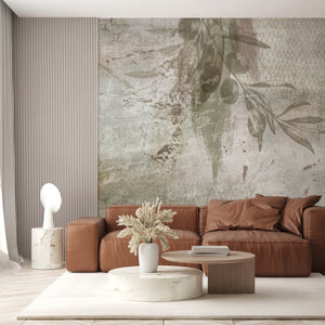 Olive Artscape - Zidna Tapeta - Mural