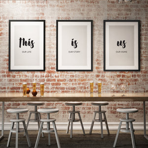 This Is Us - Posteri (bez okvira) ili Slike Na Platnu (spremne za na zid)