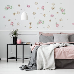 Romantic Cotton - Naljepnice za zid