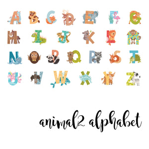 Slova Naljepnice - Animal2 Alphabet - Dječja Abeceda - Složite Sami Svoje Ime!