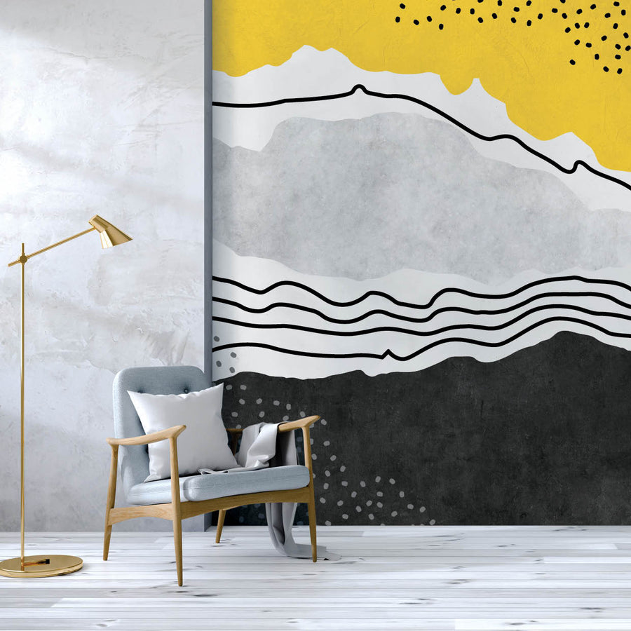 Linemount - Zidna Tapeta - Mural