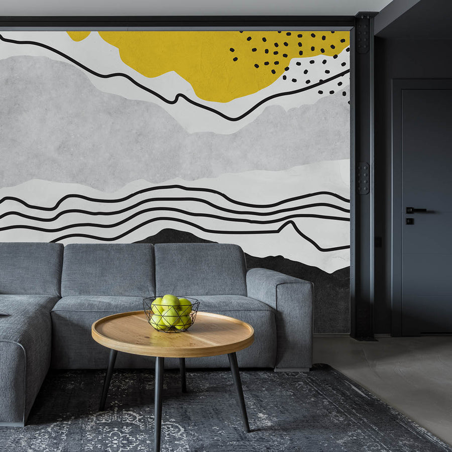 Linemount - Zidna Tapeta - Mural