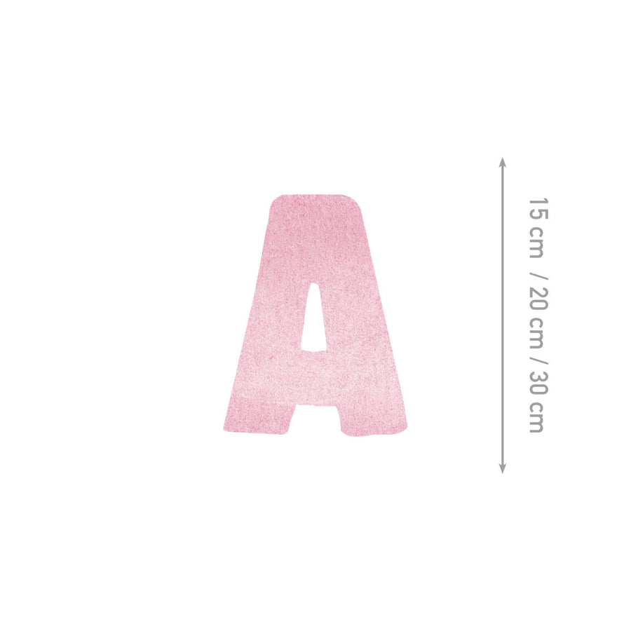 Watercolor Alphabet 2 - Medium - visina 20 cm