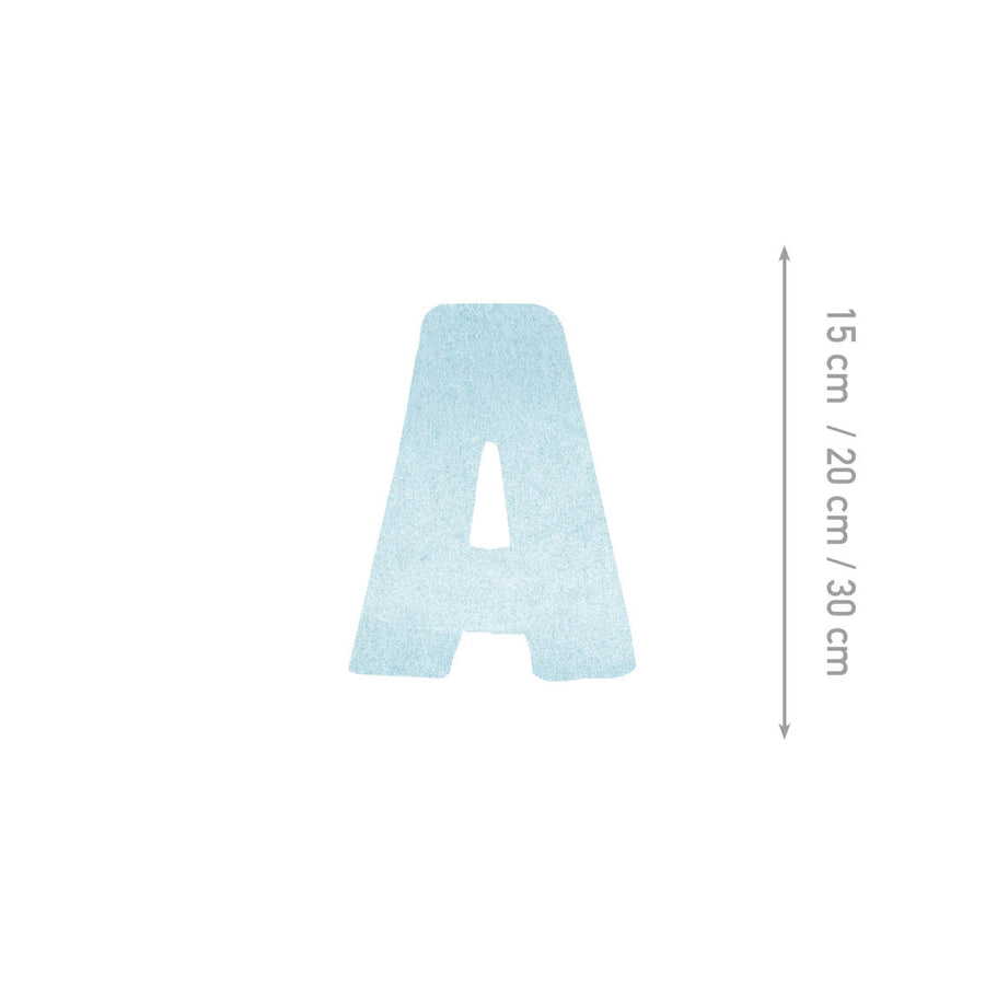 Watercolor Alphabet 2 - Medium - visina 20 cm