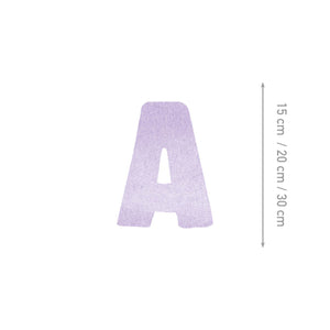 Watercolor Alphabet 2 - Medium - visina 20 cm