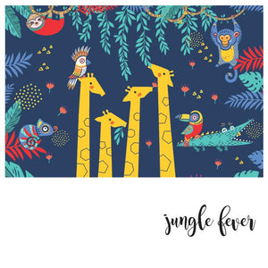 Zidna Tapeta Za Dječju Sobu - Mural - Jungle Fever Zidna Tapeta - Mural